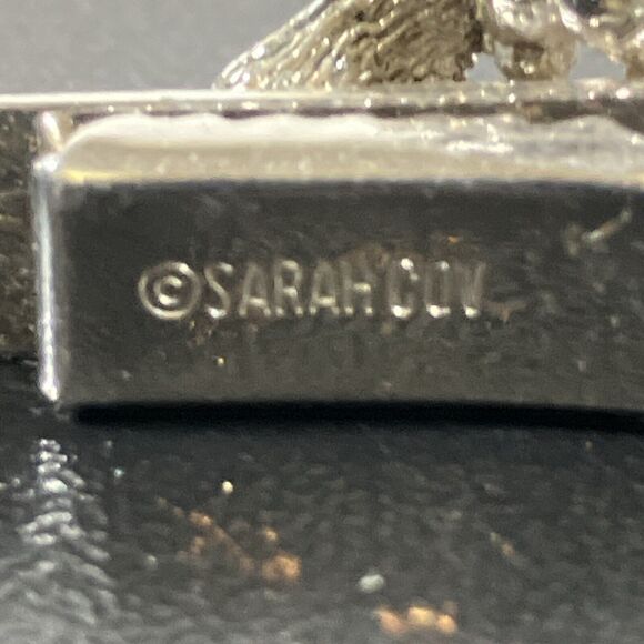 Alphorn‎ Switzerland Tie Bar Signed Sarah Coventry - Picture 3 of 3